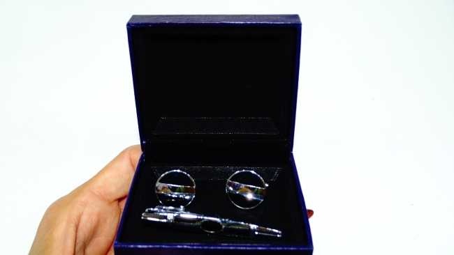 SET TRABA CORBATA CON GEMELOS 