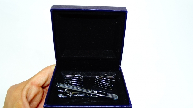 SET TRABA CORBATA CON GEMELOS 