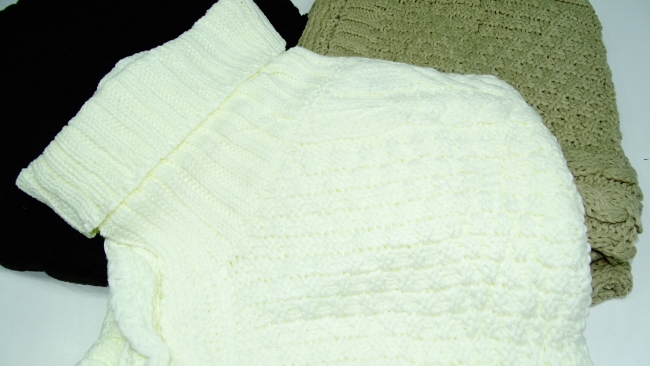 PONCHO TEJIDO VARIOS COLORES