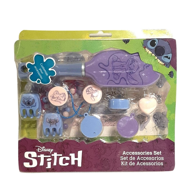 SET ACCESORIOS DE PELO STITCH 