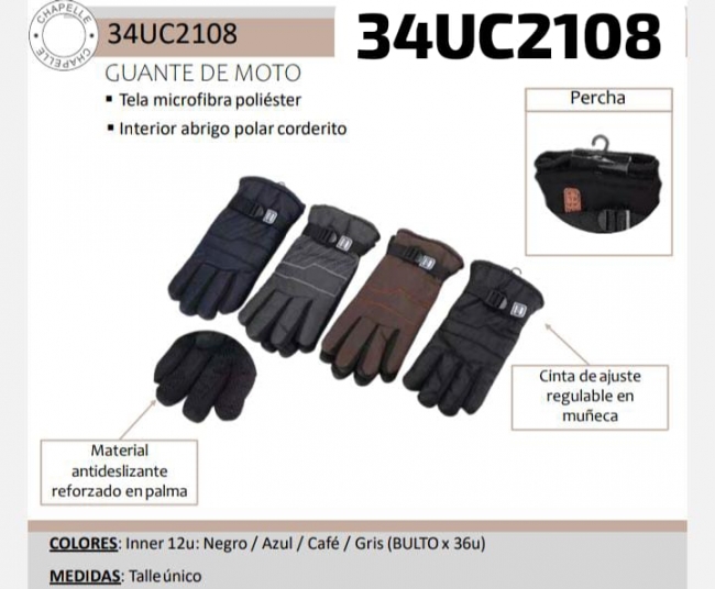 GUANTE DE MOTO LA CHAPELLE