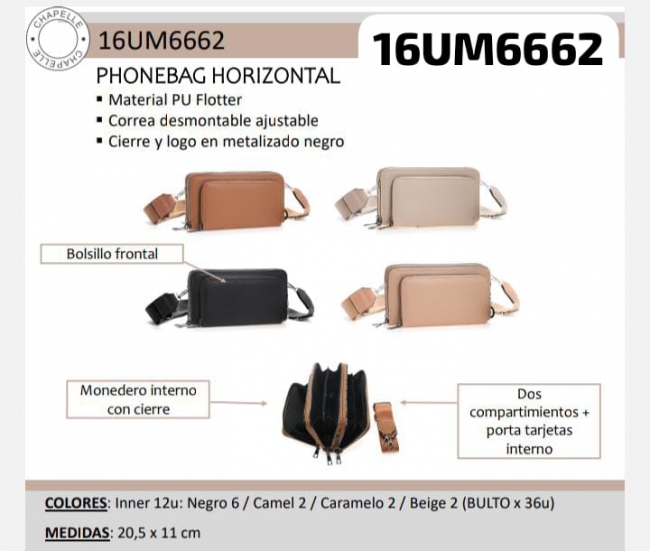 PHONEBAG PU FLOTTER LA CHAPELLE