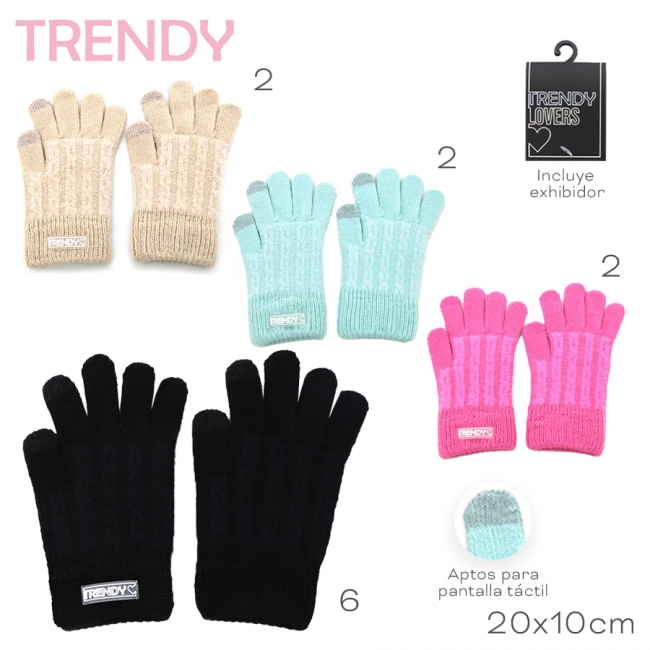 GUANTE TRENDY X 4 T7