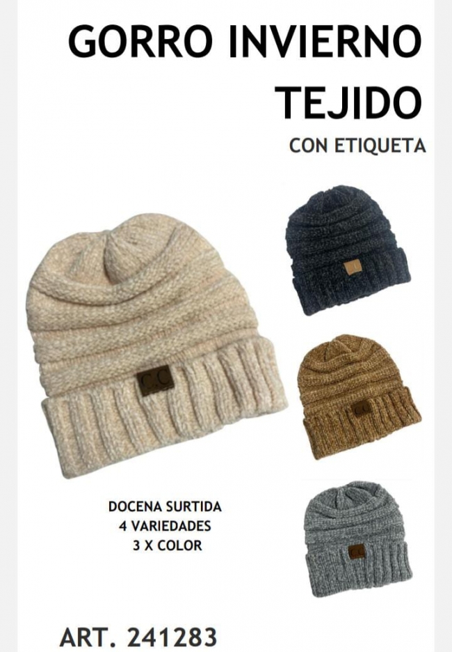 GORRO TEJIDO
