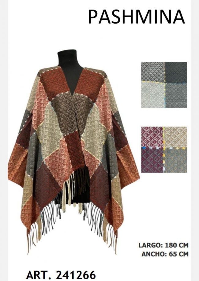 PASHMINA CUADROS 