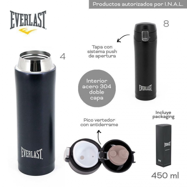 BOTELLA TERMICA EVERLAST T7