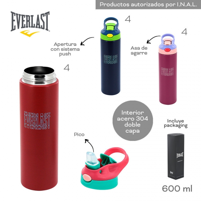 BOTELLA TERMICA EVERLAST T7