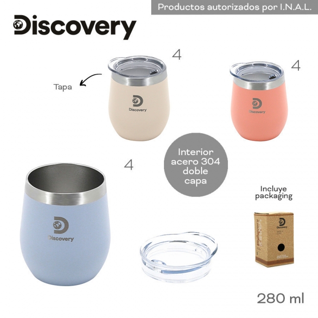 MATE CON TAPA DISCOVERY T7