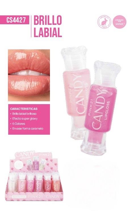 LIP GLOSS CANDY PINK 21