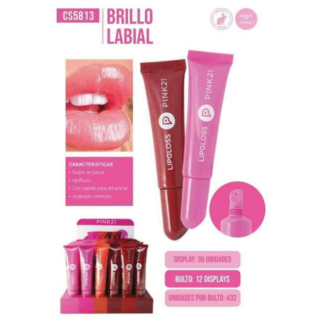 LIP GLOSS PERFECT FINISH PINK 21