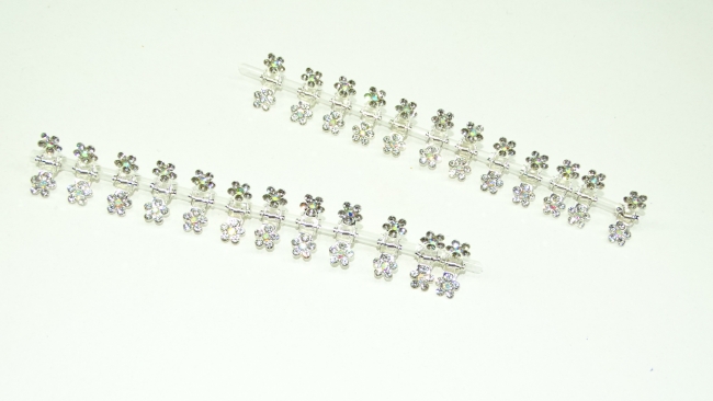 BLISTER BROCHE STRASS FLORCITA X 12