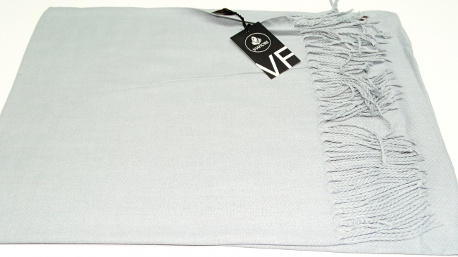 PASHMINA LISA GRIS MELANGE 