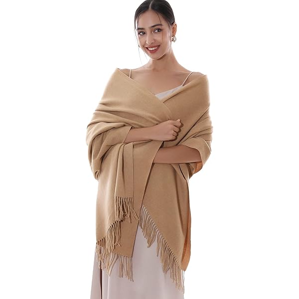 PASHMINA LISA CAMEL