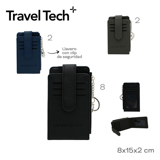 TARJETERO TRAVEL TECH T7