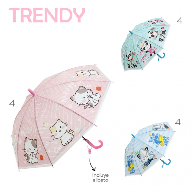 PARAGUAS INFANTIL TRENDY T8