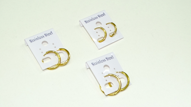 AROS ACERO DORADO VARIOS MODELOS
