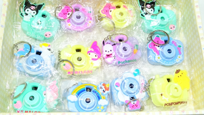 LLAVERO CAMARA PROYECTOR SANRIO VARIOS MODELOS