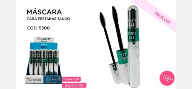 MASCARA DE PESTAÑAS STEP TEJAR 