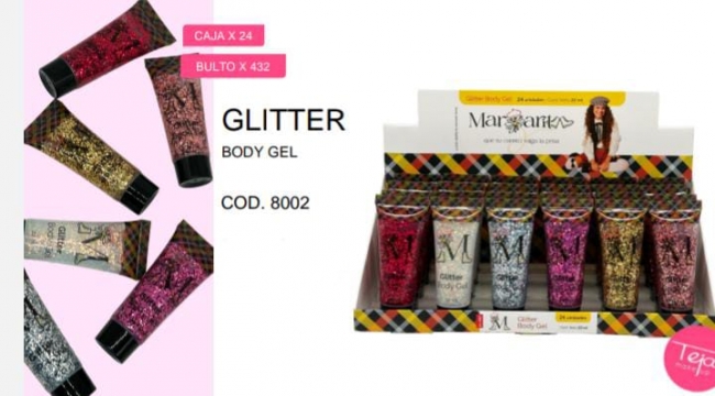 GLITTER BODY GEL MARGARITA