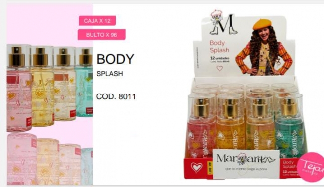 BODY SPLASH TEJAR MARGARITA  88 ML