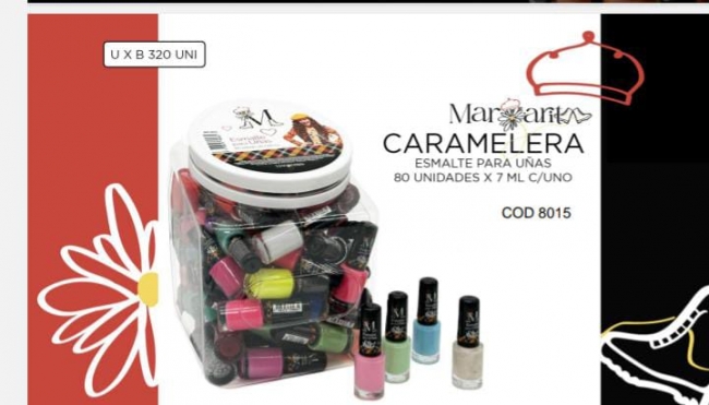 ESMALTE PARA UÑAS TEJAR MARGARITA 7 ML