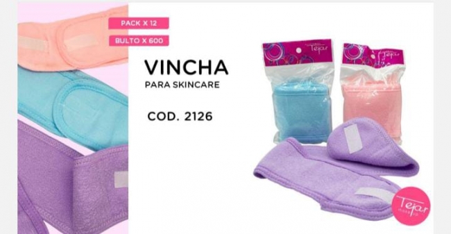 VINCHA PARA MAQUILLAJE TEJAR
