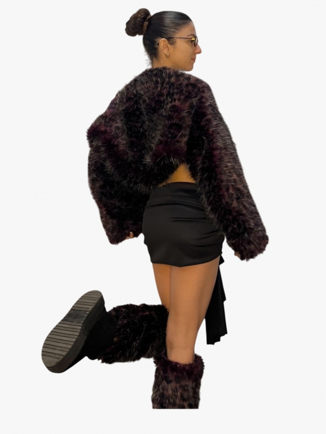 SACO BOLERO PIEL