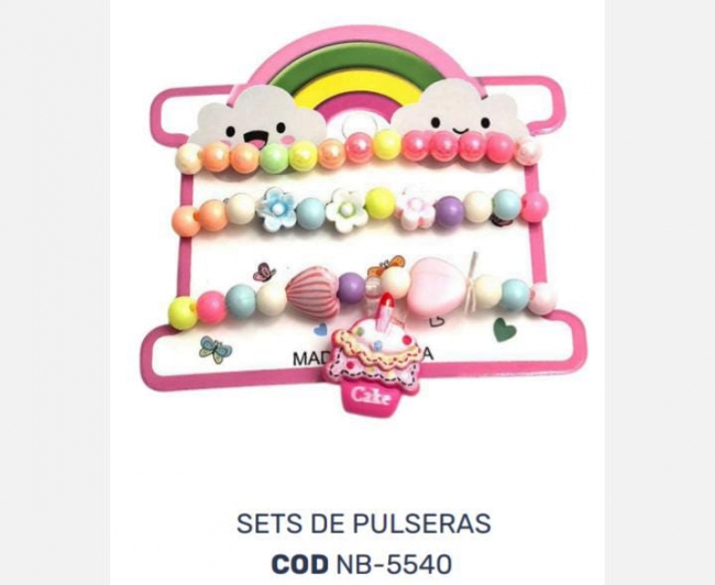 SET PULSERA INFANTIL