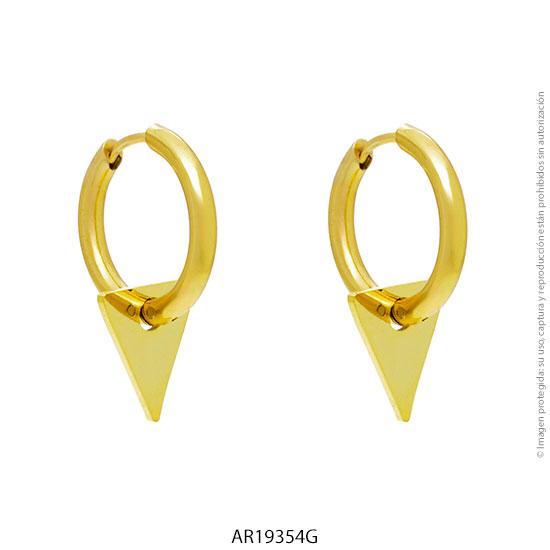 AROS ACERO DORADO
