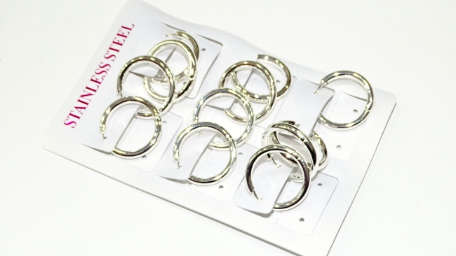 AROS ACERO BLANCO 2 CM