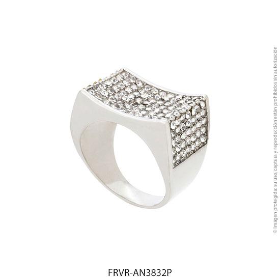 ANILLO ACERO BLANCO