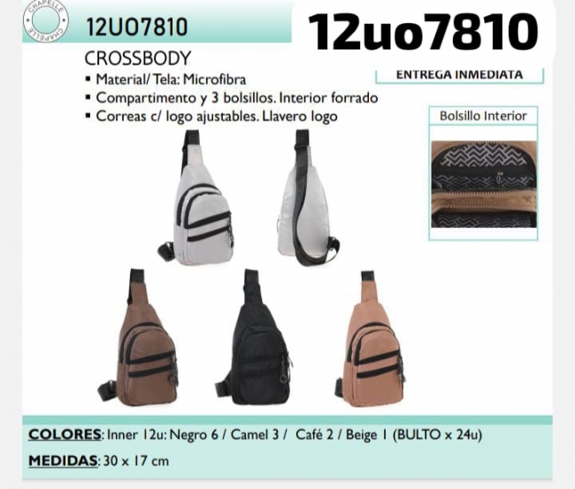 CROSSBODY DAMA CHAPELLE 