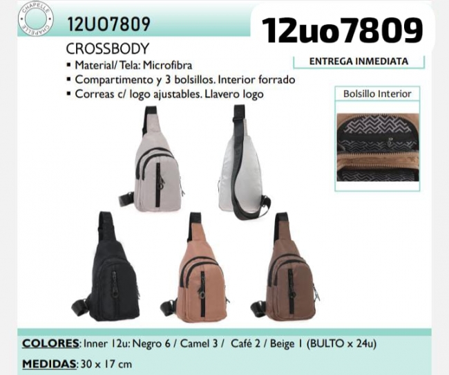 CROSSBODY DAMA CHAPELLE 