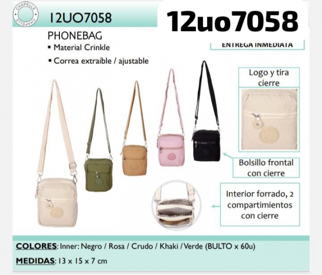 PHONEBAG CRINKLE CHAPELLE 