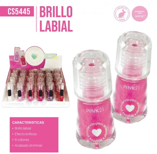 LIP GLOSS PINK 21