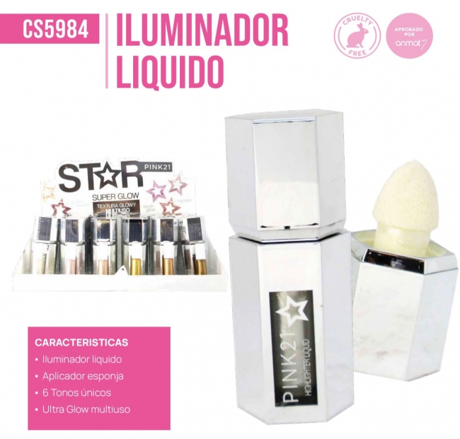 ILUMINADOR STAR PINK 21