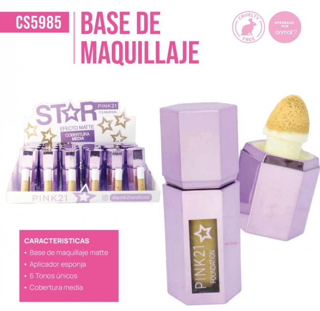BASE STAR PINK 21
