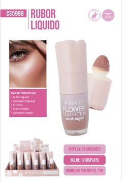 RUBOR LIQUIDO FLOWER PINK 21