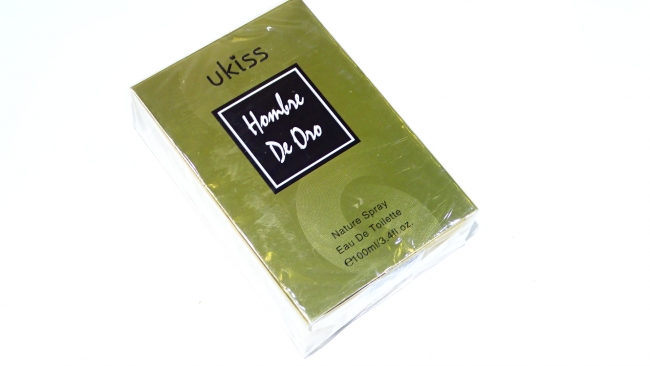 PERFUME 100 ML UKISS HOMBRE DE ORO 