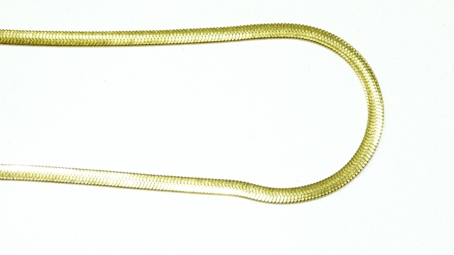 CADENA ACERO DORADO 45 CM 