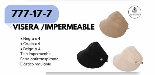VISERA IMPERMEABLE VF