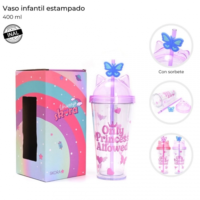 VASO INFANTIL SKORA 400 ML