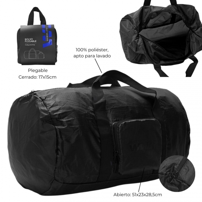 BOLSO DE VIAJE PLEGABLE WANDERLUST 