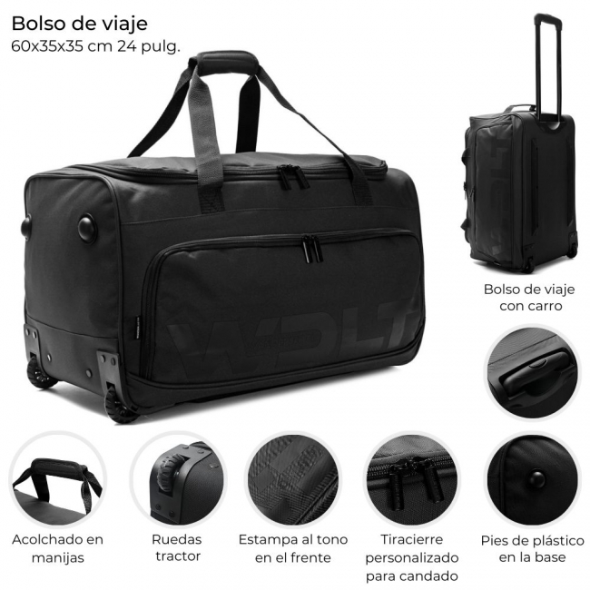 BOLSO CARRO CON RUEDAS SKORA