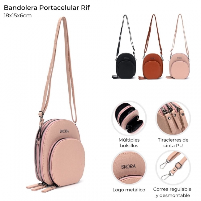 BANDOLERA PORTACELULAR RIF SKORA
