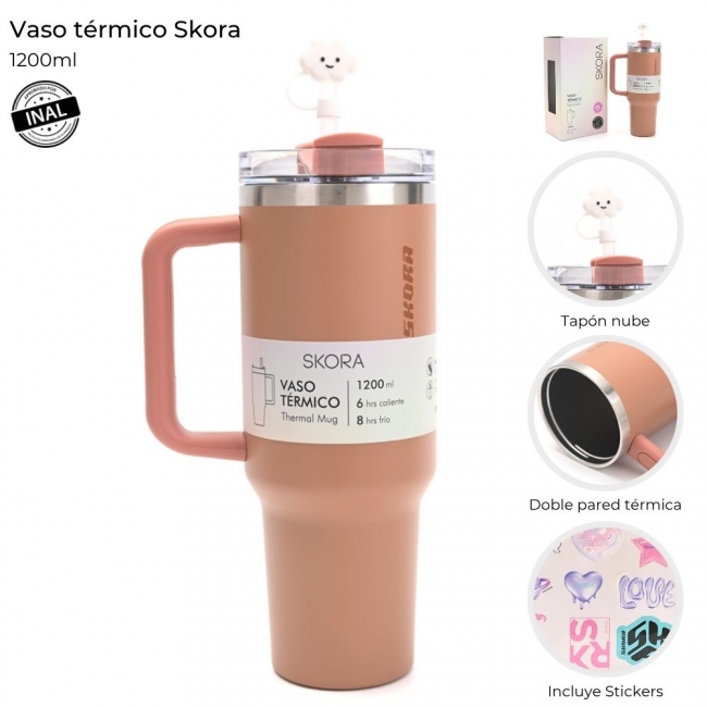 VASO TERMICO SKORA 1200 ML