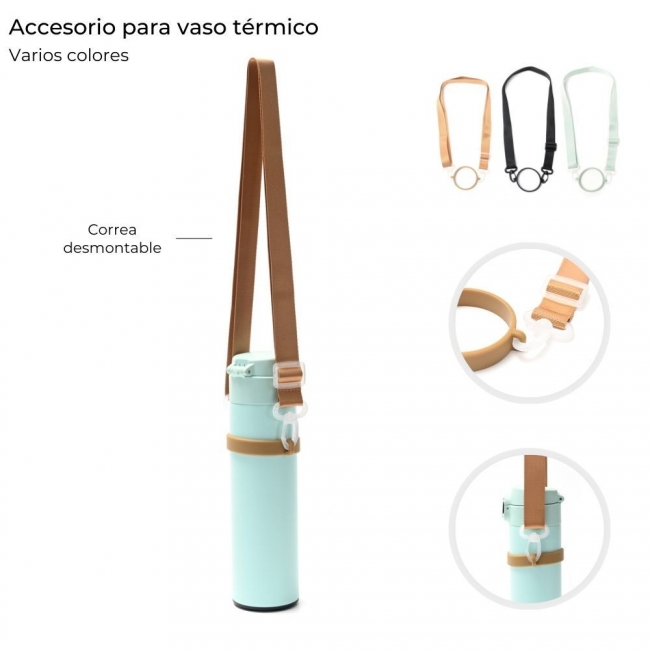 CORREA PARA VASO O BOTELLA SKORA