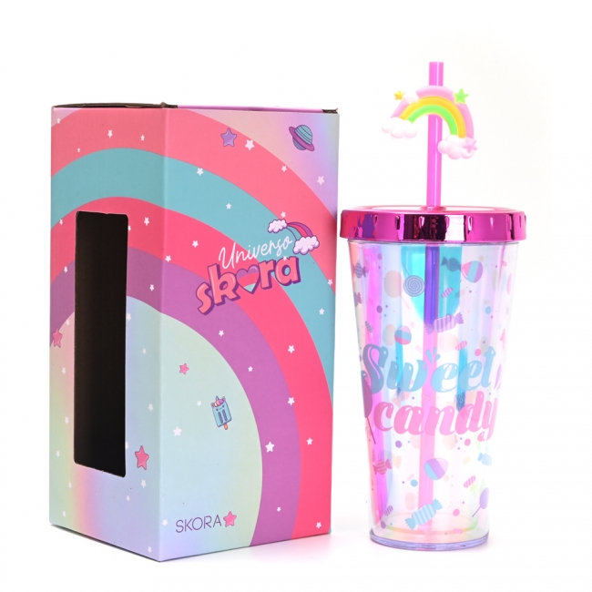VASO INFANTIL ESTAMPADO 400 ML
