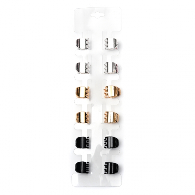 BROCHE METAL X 12