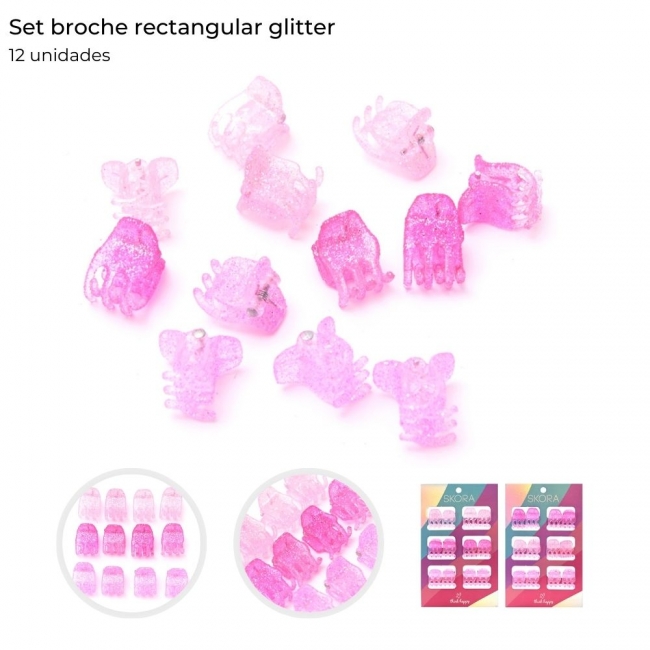 SET BROCHE SKORA X12